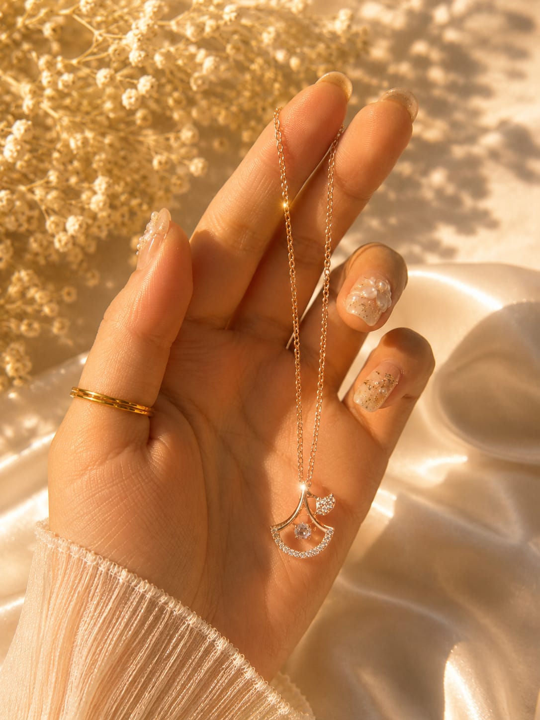 Gold Chain Layered Necklace